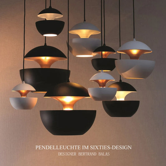 suspension luminaire en boule design post moderne